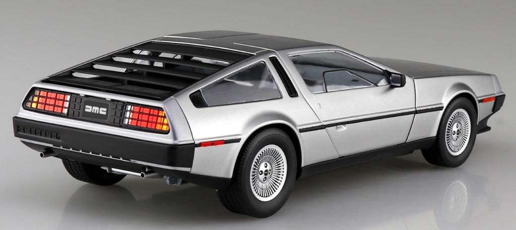 Aoshima Bunka Kyozaisha DeLorean Plastmodell 1/24 TheSupercar Nr. 21 '82 DMC-12