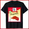 Paprika Condiment Costume Holiday Spice Group Costumes Black Cotton T-Shirt
