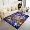 Halloween Bluebird Party Customize Text Floor Mat Design for Bedrooms Hallway Game Room Living Rooms Anti-slip Rug Office Home Decor