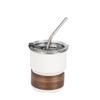 Stainless Steel Travel Coffee Mug With Lid Handle 300ml Insulated Cup Outdoor Camping Office Use