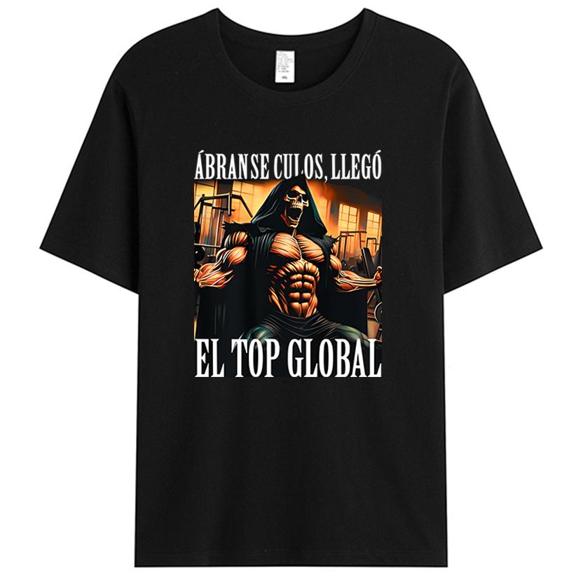 TODO SEA POR LAS MAMAS SOLTERAS AAAH CULEROS ESO NO ERA CREATI Gym Men's T-Shirt Funny Skull Fitness Exercise Graphic Tee Shirts