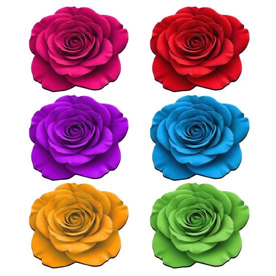 Floor Mat Irregular Shape Quick-Drying Floral Doormat Anti-Slip Backing Easy Maintenance Soft Cozy Rug Bathroom Decor