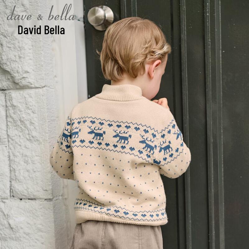 DAVE & BELLA Boys' Fall/Winter Knit Pullover Sweater