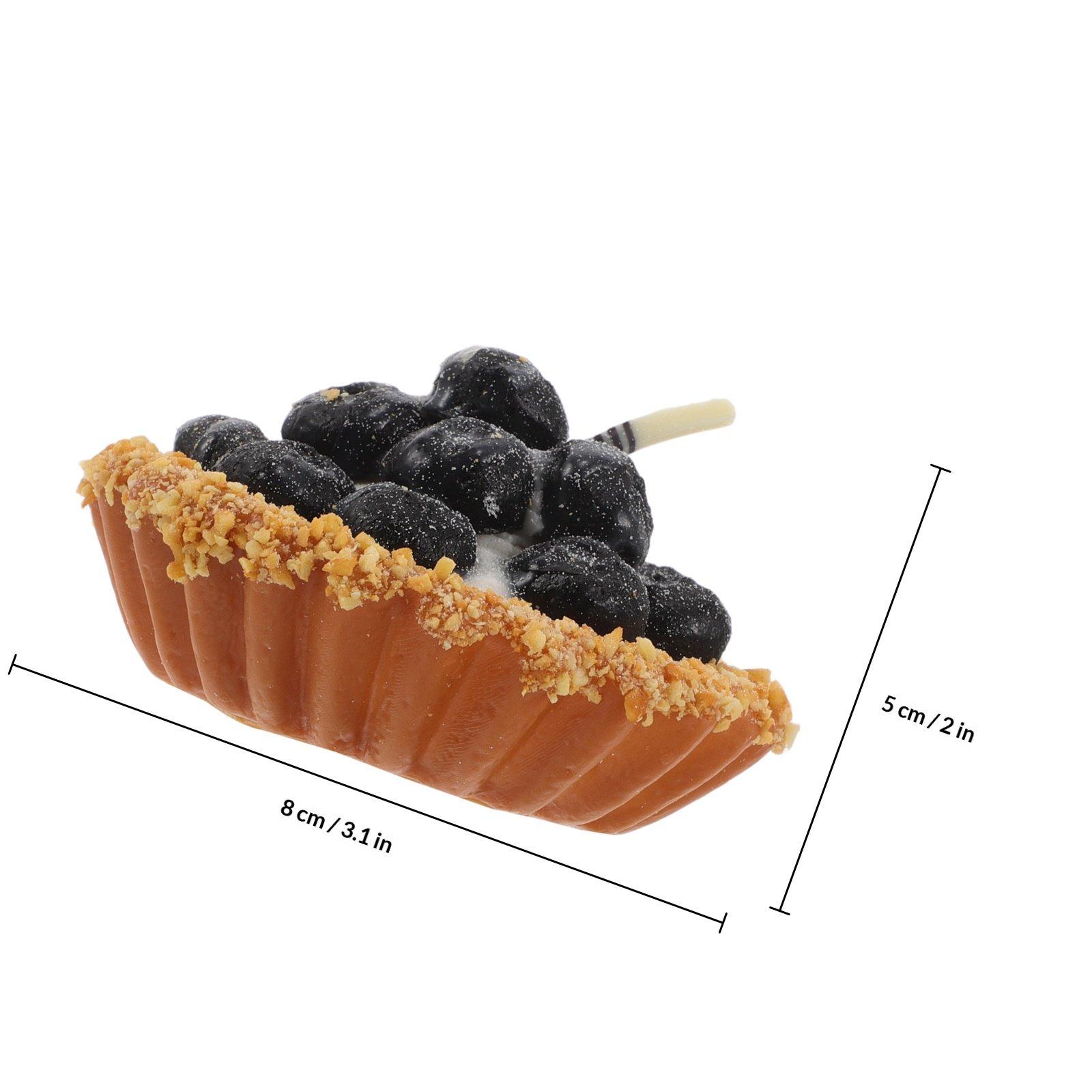 

Artificial Egg Tart Fake Realistic Simulation Pastry Ornament Decoration for Bakery Kitchen Party Food Photography Display