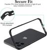 Aluminium Metal Bumper Frame Soft Inner Silicone Case for IPhone 15 14 13 11 16 Pro Max 12 Mini Plus XR X IPones Slim Hard Cover
