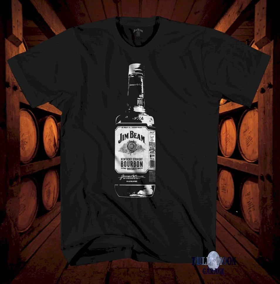 New Jim Beam Bourbon Whiskey Men s Vintage T-Shirt XL