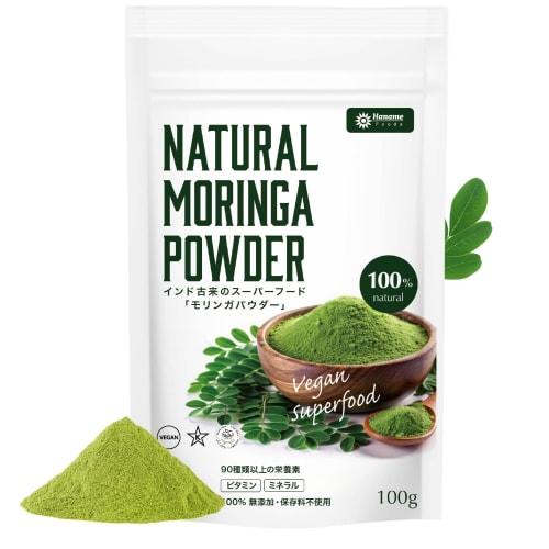 Natural Moringa Powder 100g | No Artificial Colors, Preservatives, or Pesticides | Superfood | Made in India | Health | Miracle Tree | No Additives |