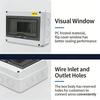 Water Resistant Mounted Electrical Distribution Box With HT5 2P 32A Current Monitor For Indoor Outdoor Usage