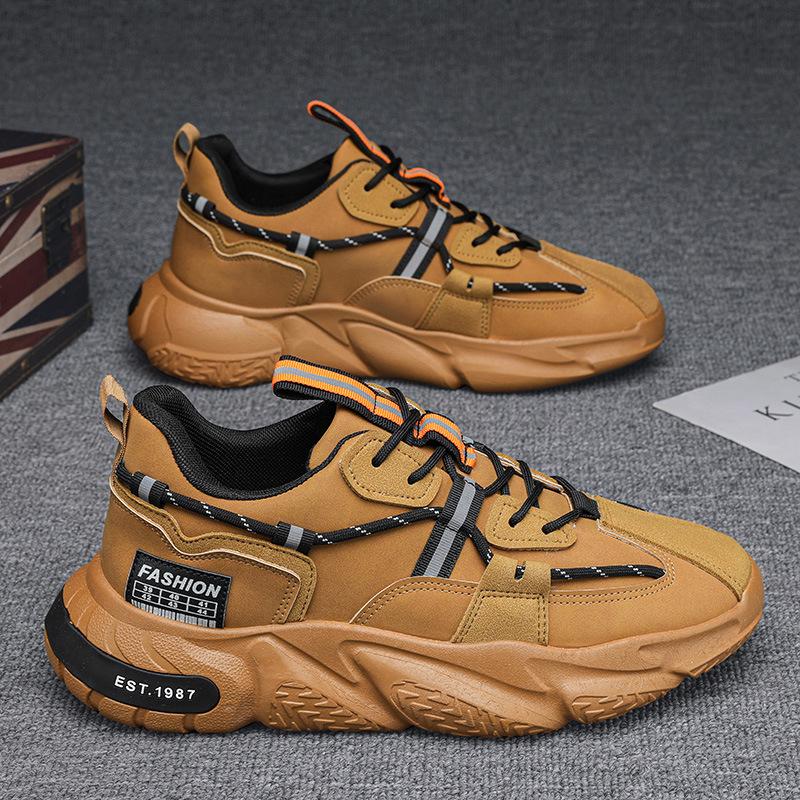 

МОДНАЯ ОБУВЬ, мужские дышащие спортивные кроссовки, спортивные кроссовки для бега, уличные женские теннисные кроссовки для тренажерного зала 44 коричневый