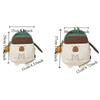 Cartoon Capybara School Bag Kawaii Shoulder Bag Lovely Capybara Nylon Backpack  Girls