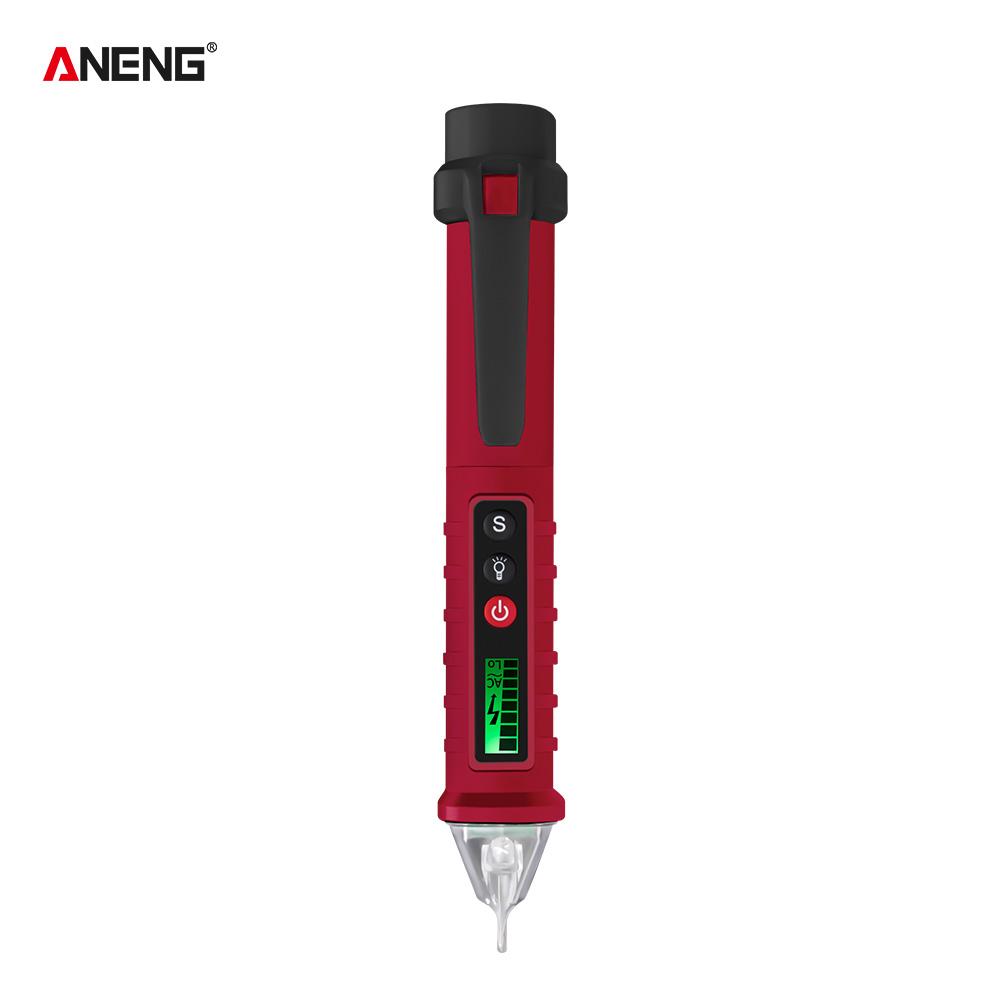 2026 New Digital Voltage Detectors 12-1000V Volt Current Electric Test Pencil AC/DC Non-Contact Pen Tester Meter ANENG VC1010 Multifunctional Tester