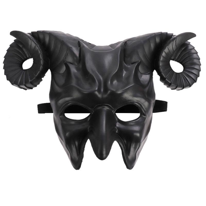 

Хэллоуин ужас 3d маска рог маска косплей маскарад украшение карнавал реквизит One size
