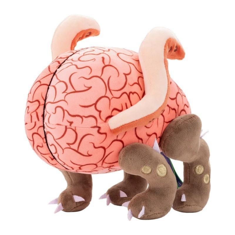 Plushie Brain Beast Soft Toy Short Pile Fabric Home Decor Children Festival Gift