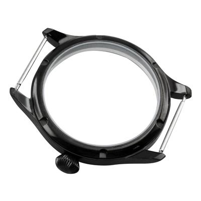 ETA6497 Watch Case 44mm Stainless Steel Watch Case Fit ETA6497 6498 Seagull ST3600 ST3621 Hand Winding Movement