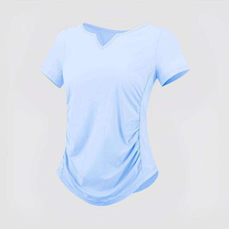 

Women s V-Neck Short Sleeve Sports T-Shirt S