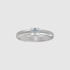 Musee.Art Saint Cubic Couple Rings (Women'S) (C Type)