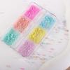 Making DIY Craft Nail Art Rhinestones 3D Nail Art Decoration Macaron Color Bubble Beads Nail Charms