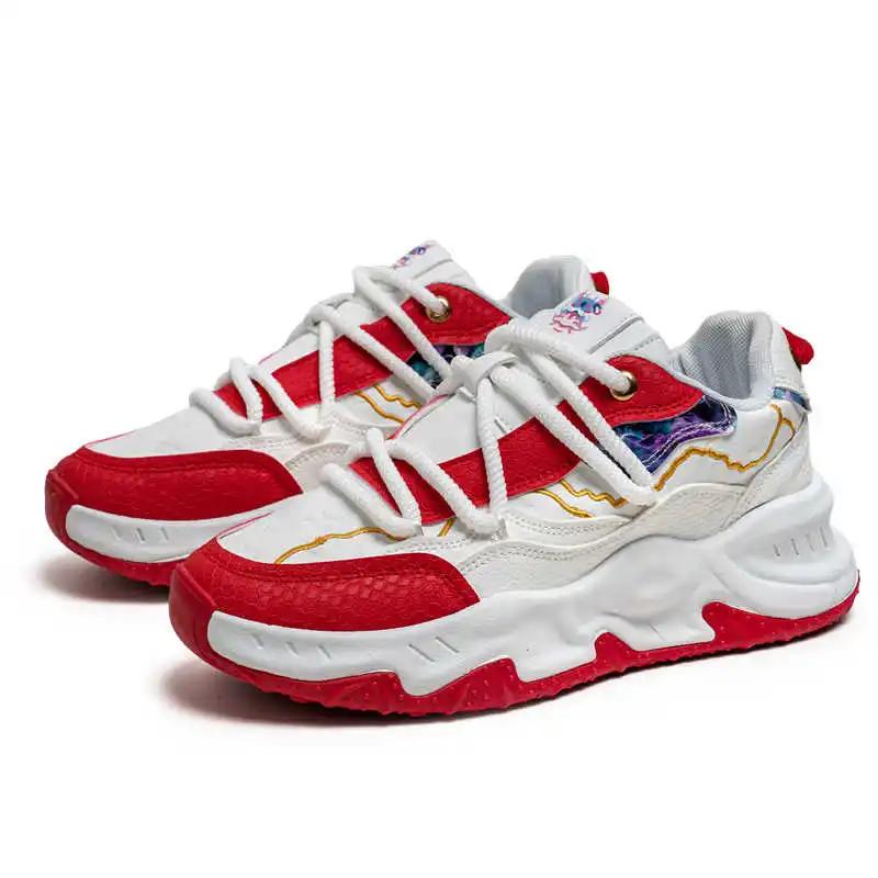 Legitimate Leather With Ties Tenis Originals Vulcanize Sneakers Cool Man White Shoes Sports New Fast 2025outdoor Funny Best