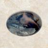 Pendent Size Oval Natural Turkish Stick Agate Cabochon Gemstone, 34.50 Carat, 29x20x5 MM Size Cabochon.