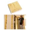 Gold Sheets Paper - 100 Pieces for Arts Decoration, Handcrafts, , Furniture, Nails, Paintings, Wall,