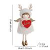 Cute Plush Angel Doll Christmas Tree Ornament Holiday Home Decor Gift For Kids