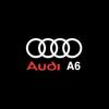 For Audi C5 Car Projector Lamp LED Auto Door Welcome Light For Audi A4 A3 8V 8P 8L A6 C5 C6 C7 A5 A7 SQ5 Q3 Q5 Q7 S3 S4 S5 RS Sline Quattro