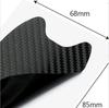 Carbon Fiber Car Door Handle Protective Stickers, 4pcs