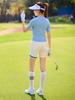 TTYGJ Women's Pleated A-line Golf Skirt - Slimming, Anti-Exposure, Autumn/Winter Outdoor Sports Wear