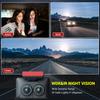 3-Kanal-Dashcam fürs Auto, Videorecorder, Full HD 1080P, Infrarot-Nachtsicht, DVR, Parkmonitor, G-Sensor, Auto-Blackbox, Dashcam
