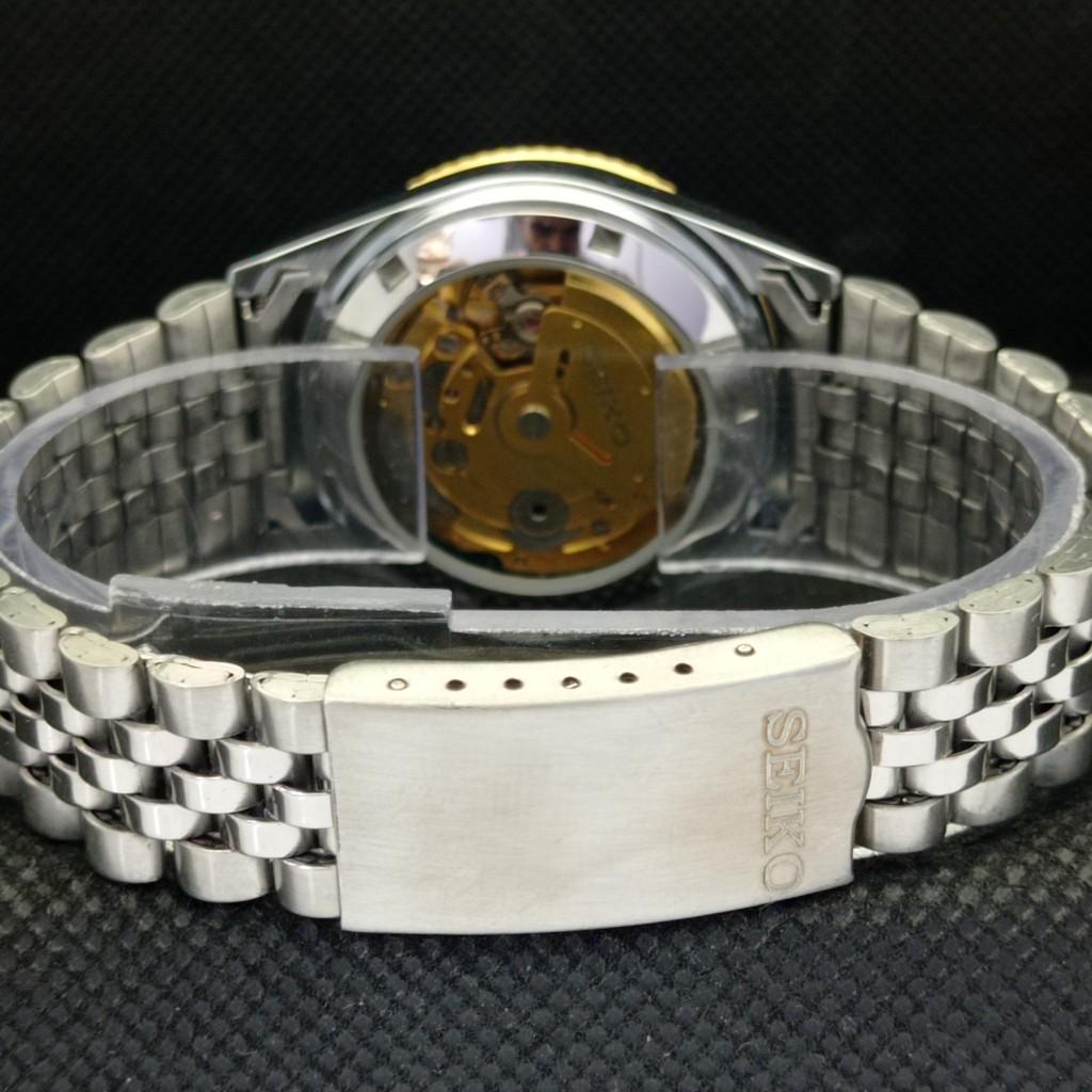 POUŽITÉ SEIKO 5 AUTOMATICKÉ PÁNSKÉ PÁNSKÉ VZÁCNÉ ZLATÉ HODINKY 575A-A304802-9 SKU575A-A304802