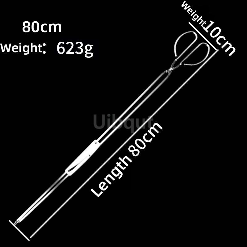 Stainless Steel Fire Tongs Coal Grabber Trash Picker Household Vintage Extended Kitchen Coal Grill Tongs Large and Small Sizes