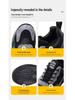 Men's Breathable Lightweight Steel Toe Work Shoes - Anti-Smash, Anti-Puncture, Soft Sole, Wear-Resistant, Anti-Odor.