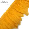 2M Dyed 13-18CM White Goose Feather Trims Real Geese Feather Ribbon Fringe  Dress Skrit DIY Craft Sewing Material Feathers