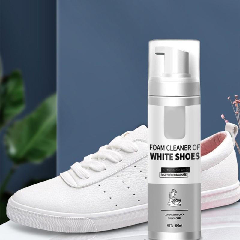 White Shoe Cleaner Sneaker Whiten Cleaning Stain Dirt Remove Yellow Foam Cleaner