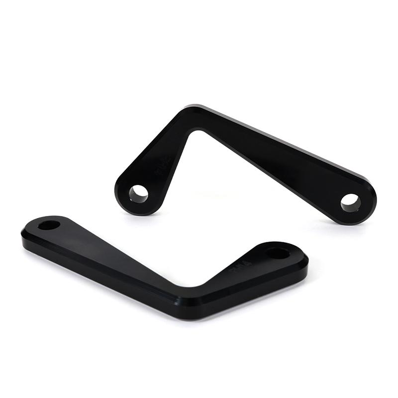 Fit For Kawasaki ZX 10R ZX10R 2011- ZX-10RR  Rear Subframe Racing Hooks Tie Down Holder CNC Billet Aluminum