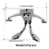 Steel Leaf Spring Lifting Lug Set for 1/14 Tamiya RC Tractor Trailer Truck – Rear Suspension Upgrade Parts & Accessories