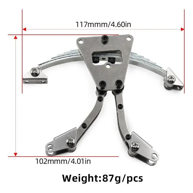 Steel Leaf Spring Lifting Lug Set for 1/14 Tamiya RC Tractor Trailer Truck – Rear Suspension Upgrade Parts & Accessories