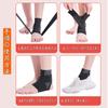 Knöchelbandage mit Kompression, dünn und atmungsaktiv für Achillessehne, Stehen und Alltag, Unisex, ultradünnes Band, Knöchel, Sport, Unterstützung, Laufen,