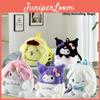 Cute Plush Cartoon Animal Backpack For Kids Kuroomi Transforming Meriedy