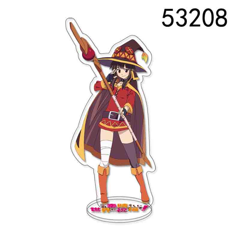 KonoSuba Acrylic Standee: Kazuma, Aqua, Megumin & Yunyun 15cm