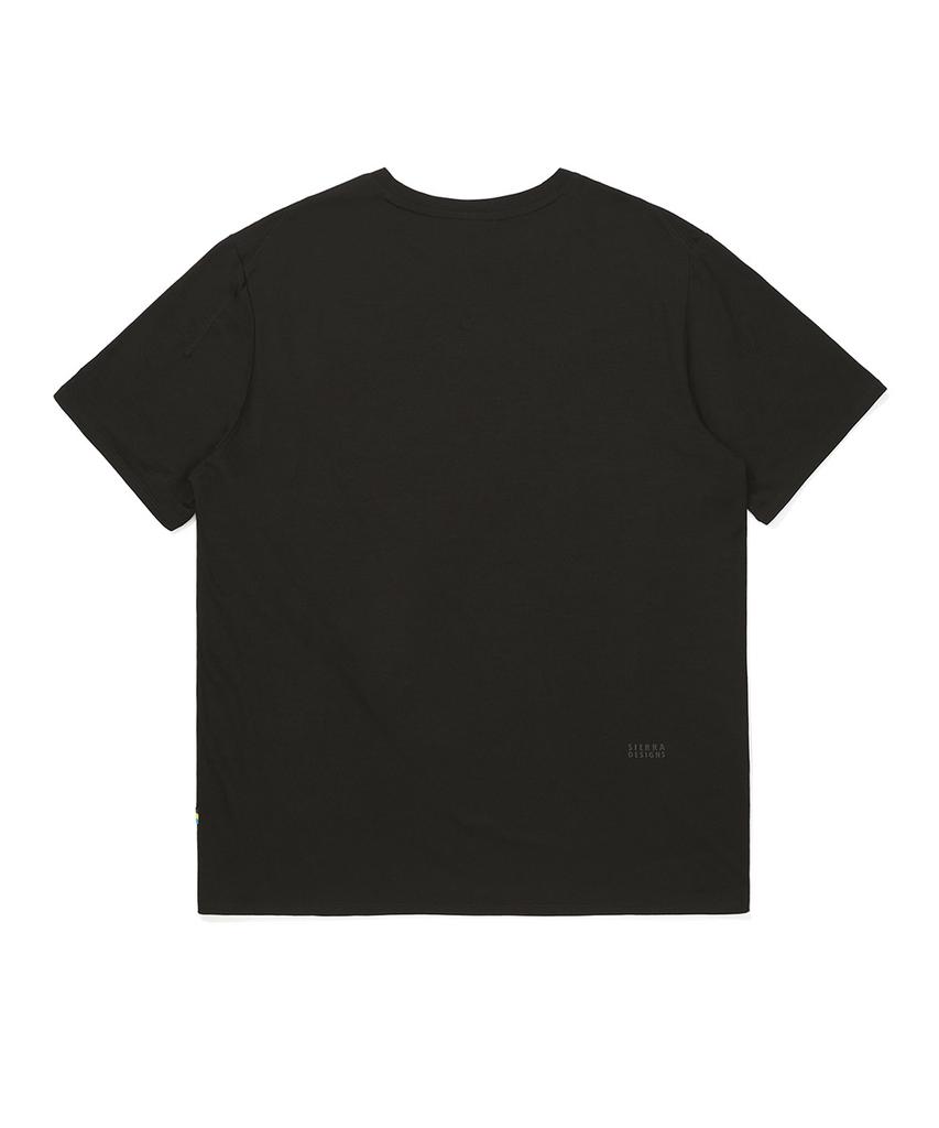 SIERRA DESIGNS Sierra Wool Short Sleeve Black