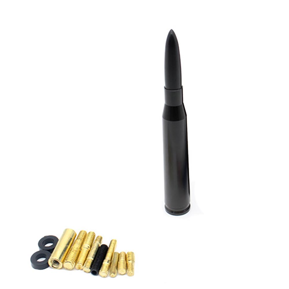 Bullet Style 0.5 Cal Silver Antenna Mast Power for CHEVY SILVERADO 1500 2500
