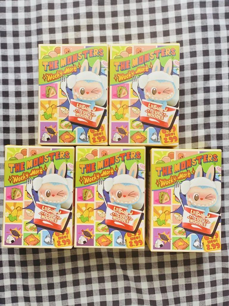 [USED] THE MONSTERS Wacky Mart Series (5 pieces)