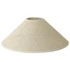 Japanese Zen Rattan Hand Woven Lamp Cover E27 Table Lamp Lampshade Linen Fabric Shell Wabi-Sabi Style Bedside Floor Lamp Shade