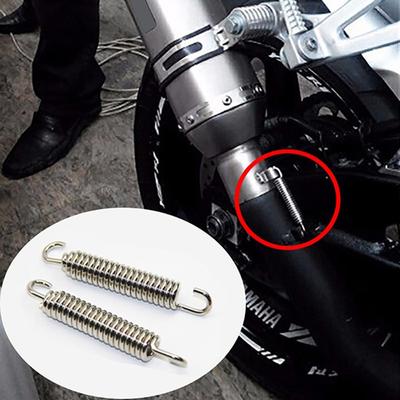 2Pcs Stainless Steel Motorcycle Exhaust System Mounting Springs