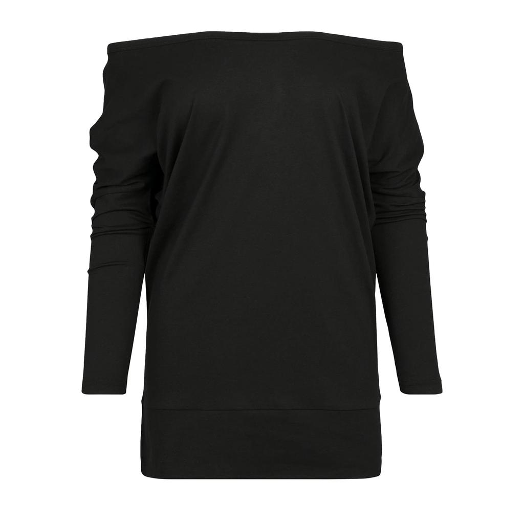 Build Your Brand Womens/Ladies Batwing Sleeve Top