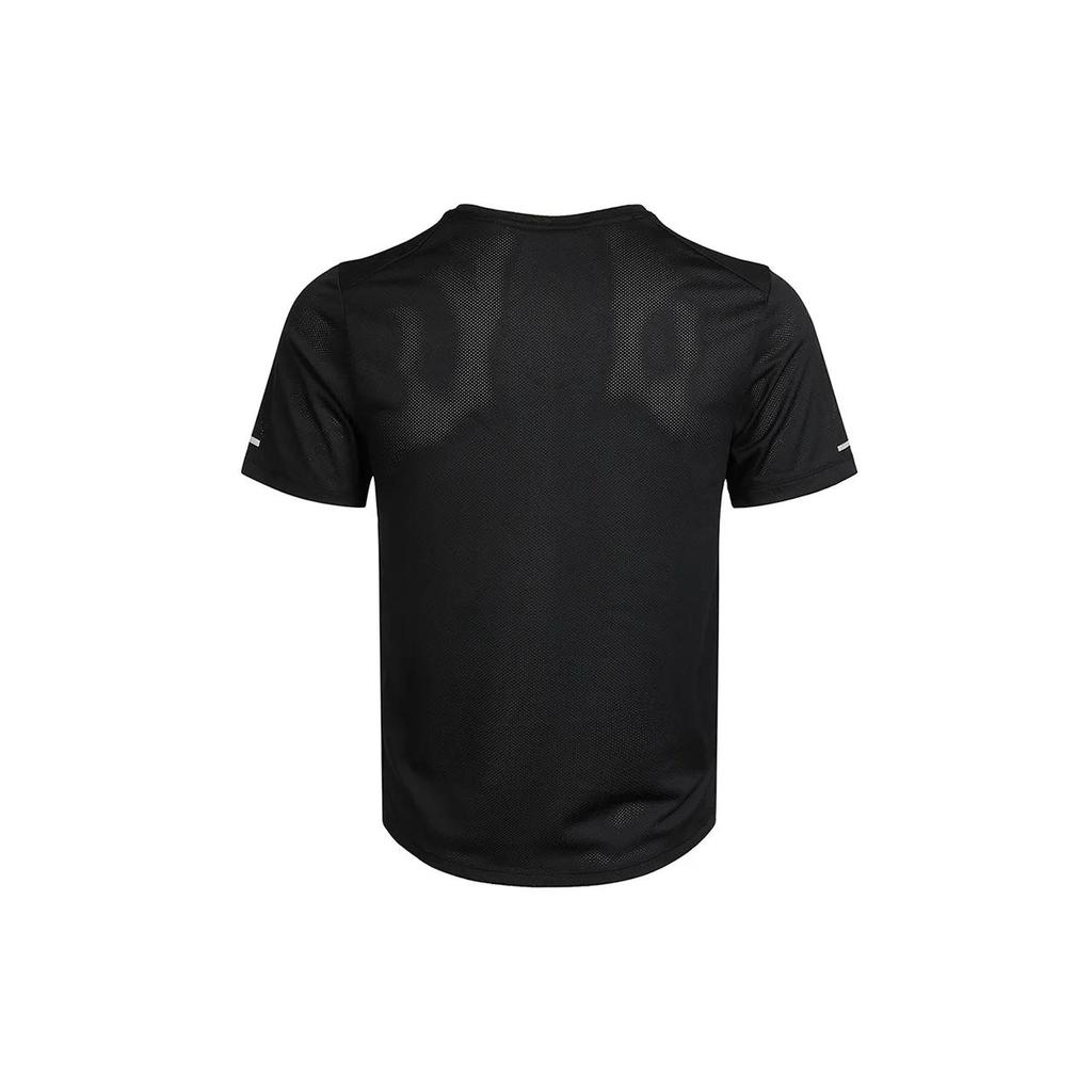 Nike T Shirts Men's Black Crew Neck Moderate Straight Fit (Unisex) T-Shirts DA0217 010
