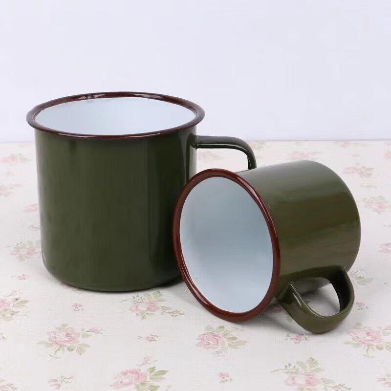 Vintage Enamel Tea Mug