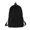 Solid Color Preppy Style Backpack Nylon Teenagers Shoulder Bag Fashion Students School Bag  Outdoor