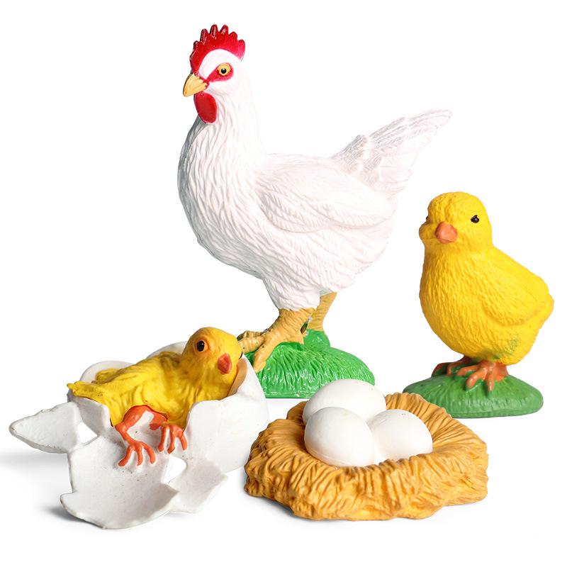 Montessori Cognitive Models: Sea Turtle, Hen, Frog, Snail, Butterfly, Bee Growth Cycle Toys